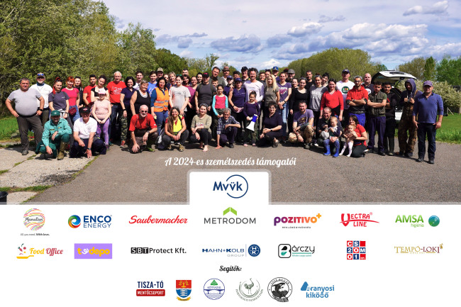 SOS Tisza-tó szemétszedés támogatói